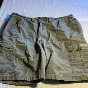 Wrangler Men's Cargo Shorts - Olive Green